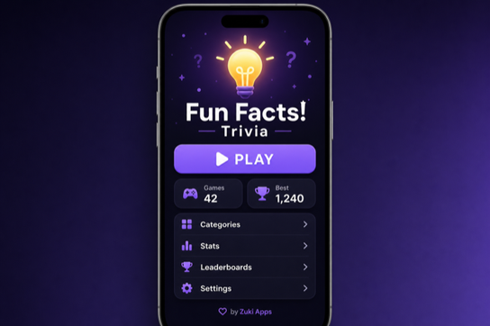 Home & play — fun facts trivia