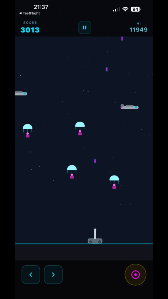 Wave pressure — paratrooper blitz