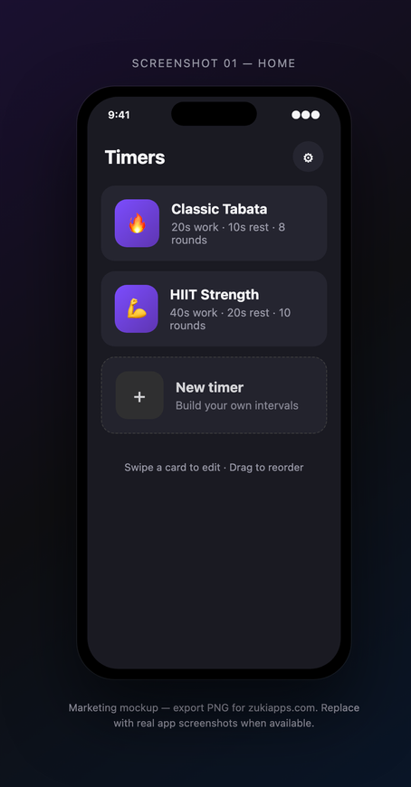 Home — power interval timer