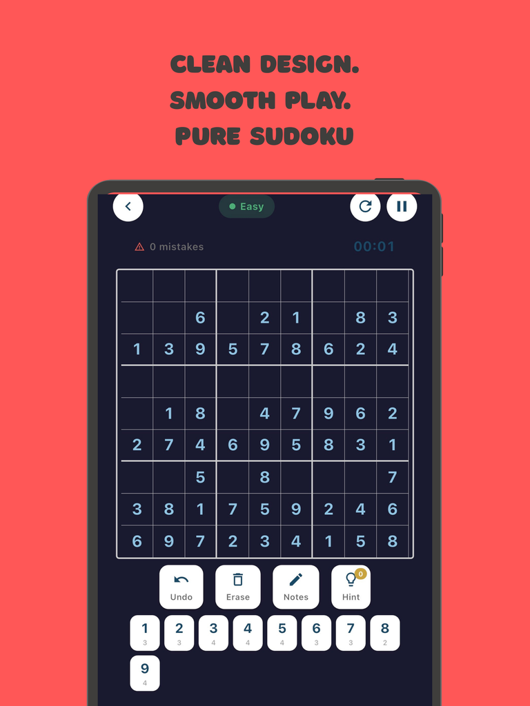 Statistics — sudoku puzzle